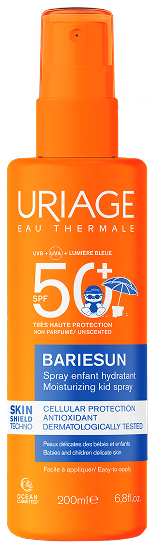 Барьесан Солнцезащитный увлажняющий спрей для детей SPF50+